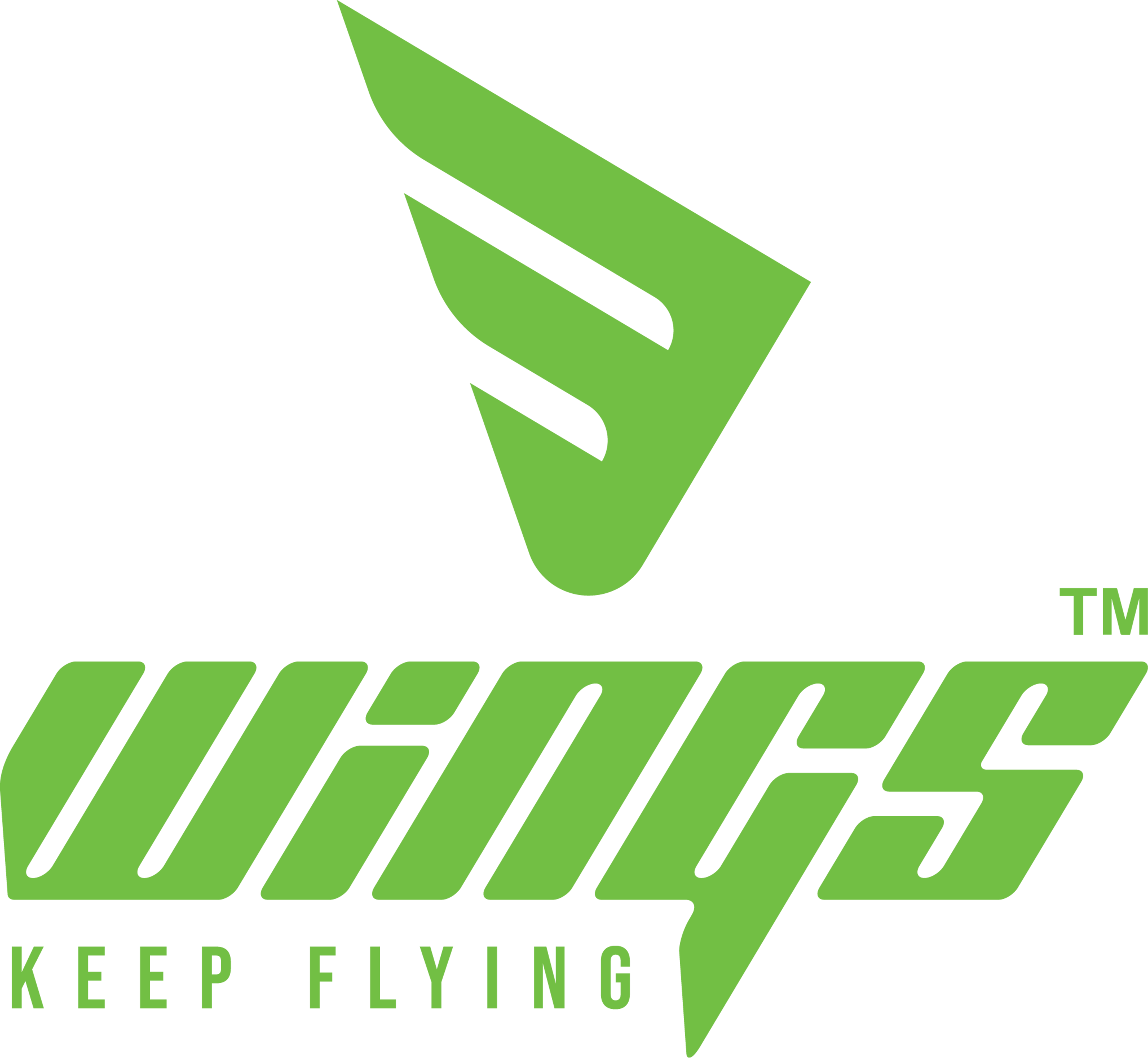 Wings - Keep Flying Logo